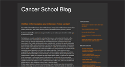 Desktop Screenshot of cancer-school-blog.blogspot.com