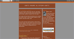 Desktop Screenshot of anti-mami.blogspot.com