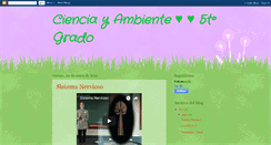 Desktop Screenshot of cienciayambiente-soledad-susy.blogspot.com