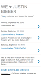 Mobile Screenshot of bieberworldwide.blogspot.com