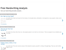 Tablet Screenshot of free-handwriting-analysis.blogspot.com