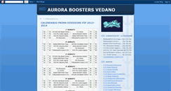Desktop Screenshot of boostersvedano.blogspot.com