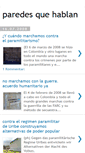Mobile Screenshot of paredesquehablan.blogspot.com