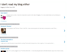 Tablet Screenshot of idontreadmyblogeither.blogspot.com