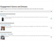 Tablet Screenshot of engagementgowns.blogspot.com