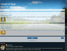 Tablet Screenshot of closet-of-style.blogspot.com