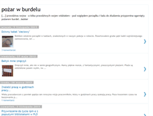 Tablet Screenshot of pozar-w-burdelu.blogspot.com