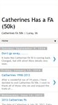 Mobile Screenshot of catherinesfa50k.blogspot.com