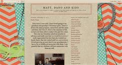 Desktop Screenshot of mattanddano.blogspot.com