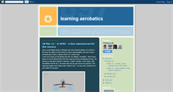 Desktop Screenshot of microlightgary-learningaerobatics.blogspot.com