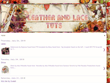 Tablet Screenshot of leatherandlacetuts.blogspot.com