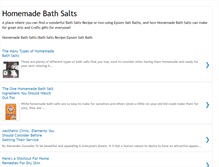 Tablet Screenshot of homemadebathsalts.blogspot.com