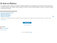 Tablet Screenshot of elarteesplastico.blogspot.com