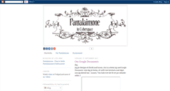 Desktop Screenshot of pantalaimoneandict.blogspot.com