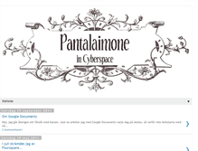 Tablet Screenshot of pantalaimoneandict.blogspot.com