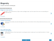 Tablet Screenshot of endryblog.blogspot.com
