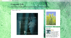 Desktop Screenshot of crayziee.blogspot.com