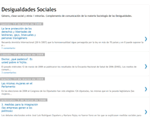 Tablet Screenshot of desigualdadessociales-generoclasetnia.blogspot.com