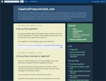 Tablet Screenshot of capecodtreasurechest.blogspot.com