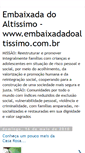 Mobile Screenshot of embaixadadoaltissimo.blogspot.com