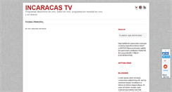 Desktop Screenshot of incaracas.blogspot.com