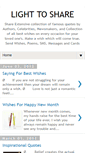 Mobile Screenshot of lighttoshare.blogspot.com