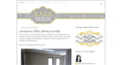 Desktop Screenshot of mykazadesign.blogspot.com