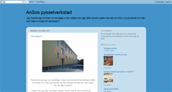 Desktop Screenshot of ansospysselverkstad.blogspot.com