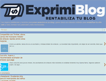 Tablet Screenshot of exprimiblog.blogspot.com