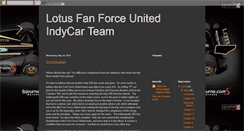 Desktop Screenshot of fanforceunitedindy.blogspot.com