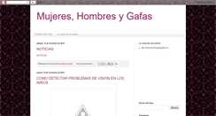 Desktop Screenshot of mujereshombresygafas.blogspot.com