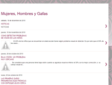 Tablet Screenshot of mujereshombresygafas.blogspot.com