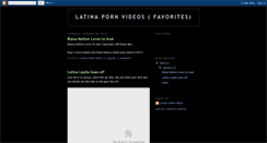 Desktop Screenshot of latinaxxxtube.blogspot.com