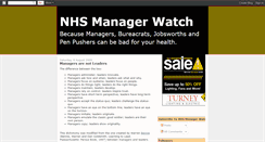 Desktop Screenshot of nhsmanagerwatch.blogspot.com