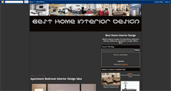 Desktop Screenshot of besthomeinteriordesign.blogspot.com