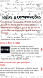 Mobile Screenshot of ideiasecomposicoes.blogspot.com