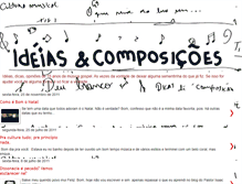 Tablet Screenshot of ideiasecomposicoes.blogspot.com