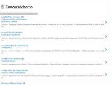 Tablet Screenshot of concursodromo.blogspot.com