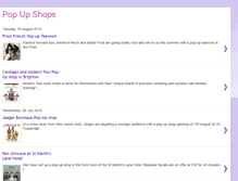 Tablet Screenshot of popupshopblog.blogspot.com