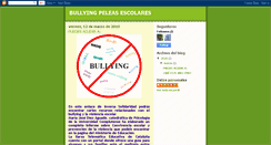 Desktop Screenshot of bullyingpeleasescolares.blogspot.com