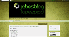 Desktop Screenshot of jabeonstuff.blogspot.com