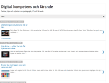 Tablet Screenshot of digitalkompetens.blogspot.com