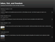 Tablet Screenshot of bikesandfish.blogspot.com