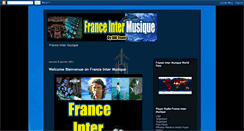 Desktop Screenshot of franceintermusique.blogspot.com