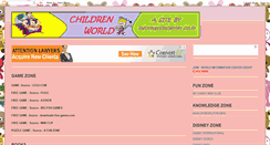 Desktop Screenshot of chidrenworld.blogspot.com