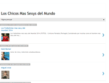 Tablet Screenshot of loschicosmassexysdelmundo.blogspot.com