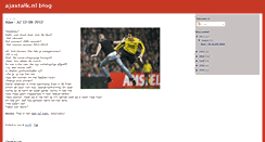 Desktop Screenshot of ajaxtalkblog.blogspot.com