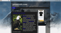 Desktop Screenshot of presstrain.blogspot.com