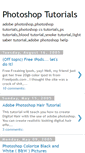 Mobile Screenshot of adobephotoshoptutorials.blogspot.com