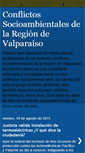 Mobile Screenshot of conflictosambientalesvalpo.blogspot.com